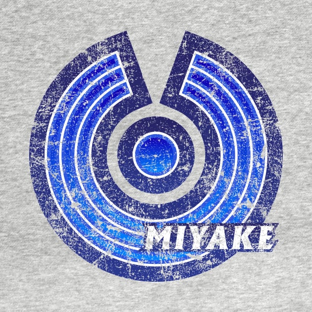 Miyake - Tokyo Metropolis - Prefecture of Japan - Distressed by PsychicCat